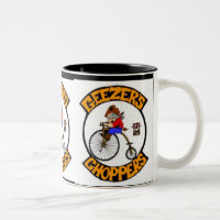 Tasse de couperets de bonhomme