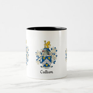 2 Couleurs Tasse de crête de famille de Cullum