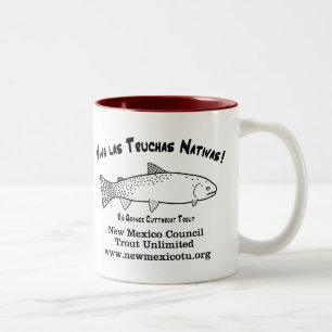 2 Couleurs Tasse de Cutthroat de Rio Grande