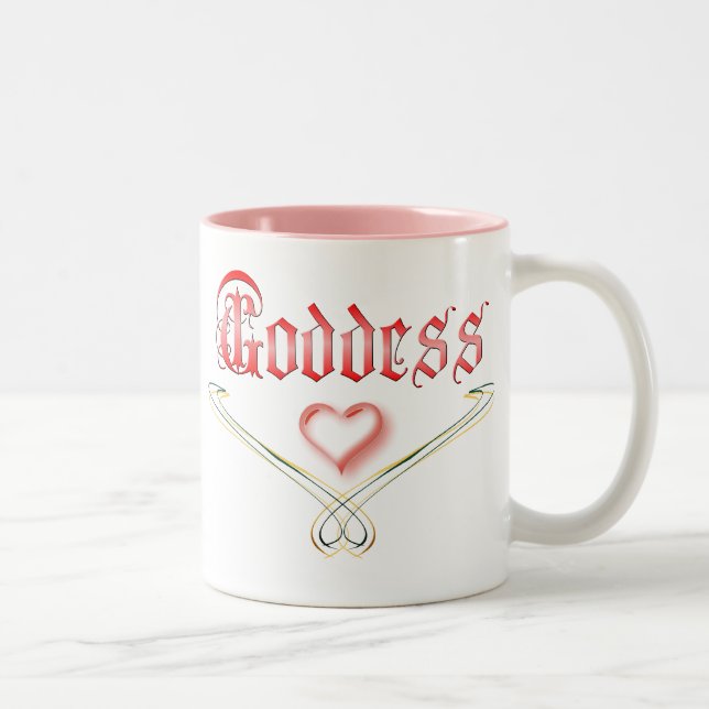 2 Couleurs Tasse de déesse (Droit)