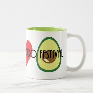 2 Couleurs Tasse de festival d'avocat de la Floride