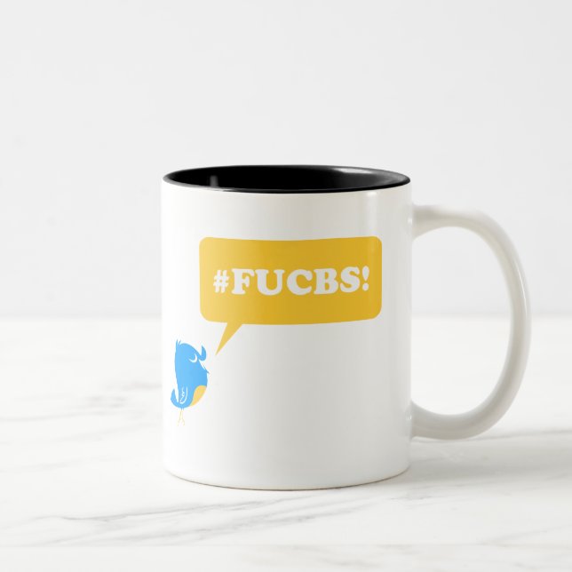 2 Couleurs tasse de #FUCBS (Droit)
