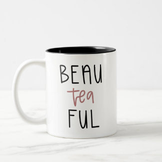 2 Couleurs Tasse de ful de thé de beau belle