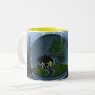 2 Couleurs Tasse de globe de luciole