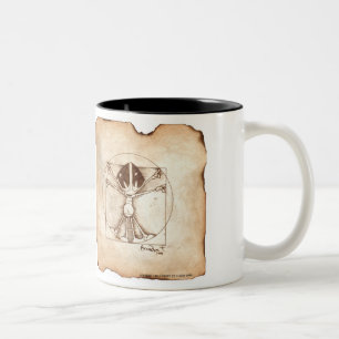 2 Couleurs Tasse de Goober de Vitruvian