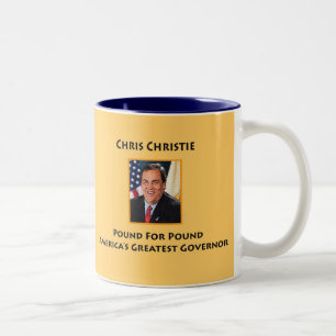 2 Couleurs Tasse de Gov. Chris Christie