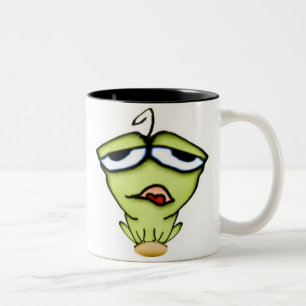 2 Couleurs Tasse de grenouille de bande dessinée