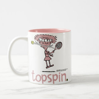 2 Couleurs Tasse de Groundies- Topspin (main droite)