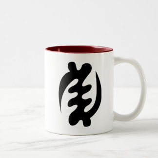 2 Couleurs Tasse de "Gye Nyame"