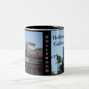 2 Couleurs Tasse de HOLLYWOOD, la CALIFORNIE