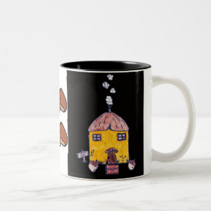2 Couleurs Tasse de hutte d'écrou