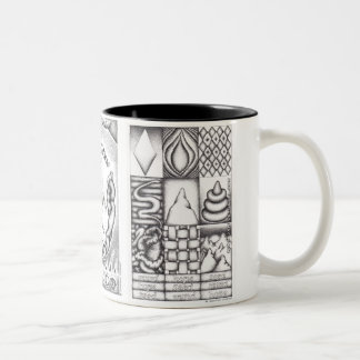2 Couleurs Tasse de Janice Yudell Snake3