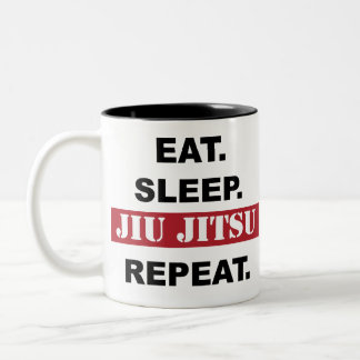 2 Couleurs Tasse de Jiu Jitsu
