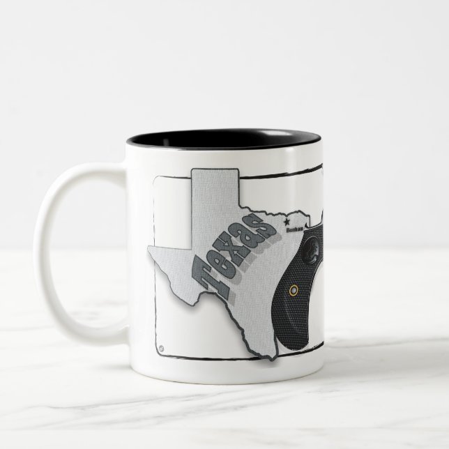 2 Couleurs Tasse de John Wesley Hardin (Gauche)