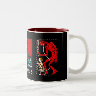 2 Couleurs Tasse de Krampus