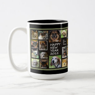 2 COULEURS TASSE DE LA BONNE ANNÉE 2012