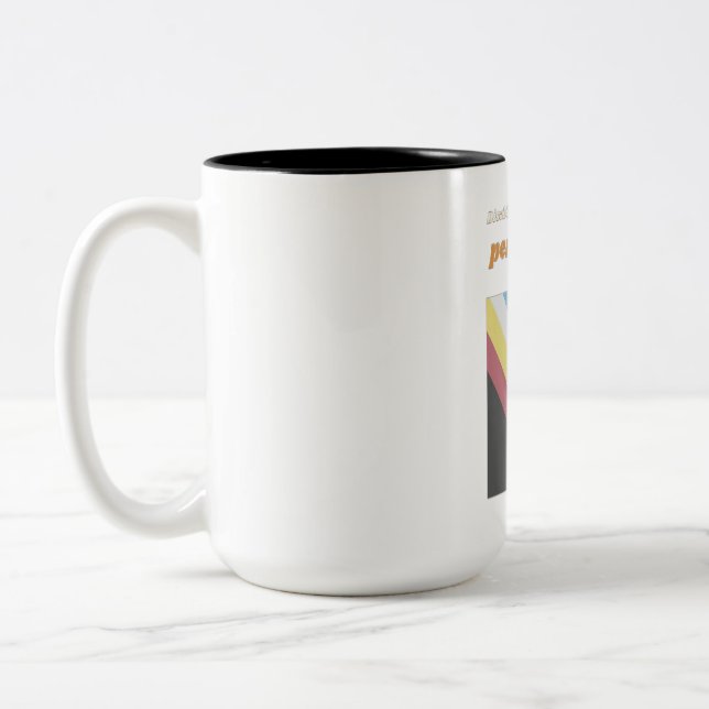 2 Couleurs Tasse de la fierté pour handicap (Gauche)