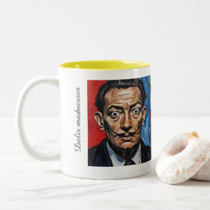 2 Couleurs tasse de la folie de Dali