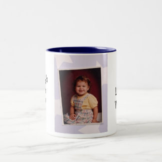 2 Couleurs Tasse de la petite fille du papa !