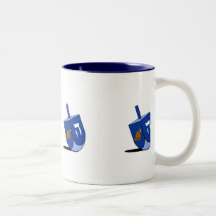 2 Couleurs Tasse de la Turquie Dreidel