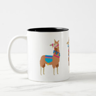 2 Couleurs Tasse de lama
