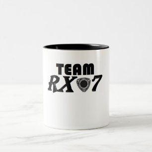 2 Couleurs Tasse de l'équipe Rx7