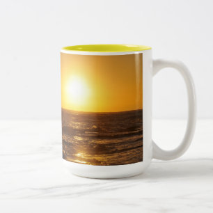 2 Couleurs Tasse de lever de soleil de stupéfaction Aloha :
