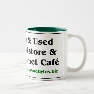 2 Couleurs Tasse de livres et d'octets
