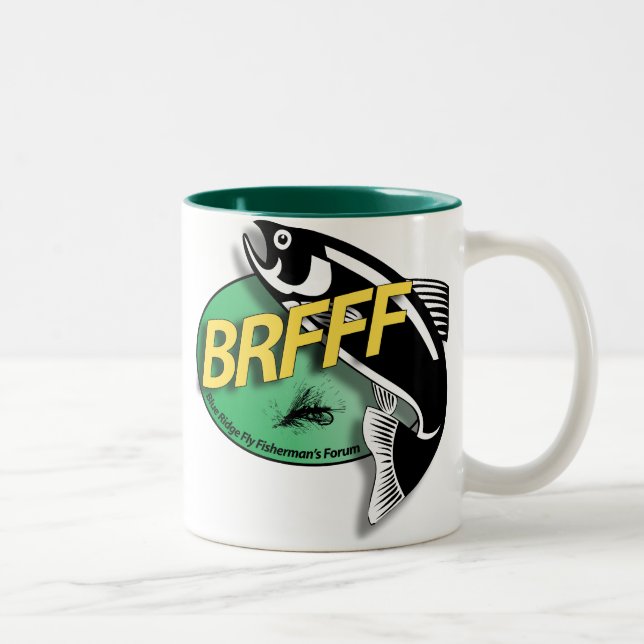 2 Couleurs Tasse de logo de BRFFFF (Droit)