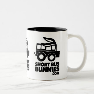 2 Couleurs TASSE de logo de lapins de ShortBus !