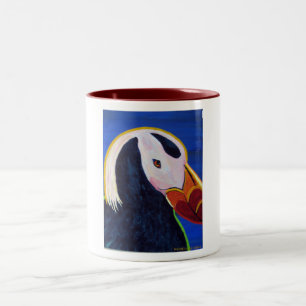 2 Couleurs tasse de macareux