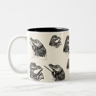 2 Couleurs tasse de maestro de crocodile