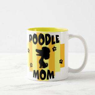 2 Couleurs Tasse de maman de caniche