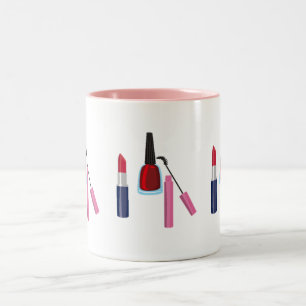 2 Couleurs Tasse de maquillage