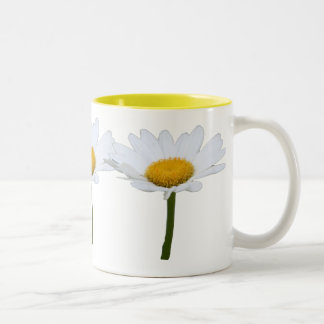 2 Couleurs Tasse de marguerite