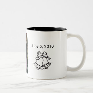 2 COULEURS TASSE DE MARIAGE