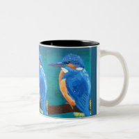 Tasse de martins-pêcheur
