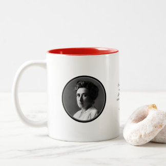 2 Couleurs Tasse de marxiste de Rosa Luxemburg
