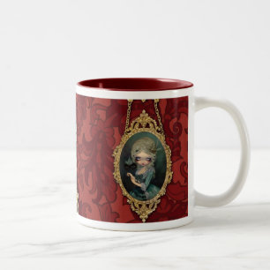 2 Couleurs Tasse de mascarade de Marie