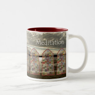 2 Couleurs Tasse de méditation de Mindfulness