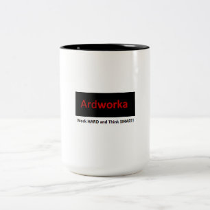 2 Couleurs Tasse de motivation