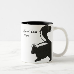 2 Couleurs Tasse de mouffette de bébé