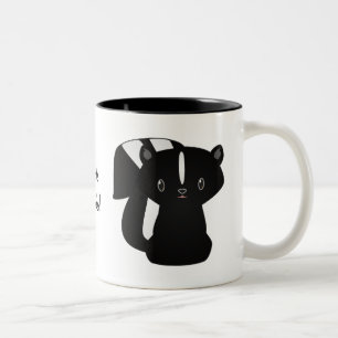 2 Couleurs Tasse de mouffette de bébé