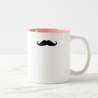 2 Couleurs Tasse de moustache