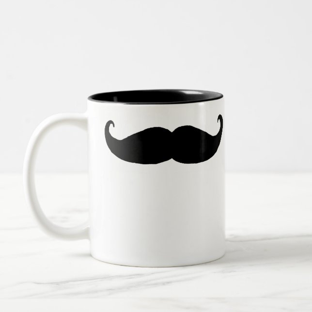 2 Couleurs Tasse de moustache (Gauche)