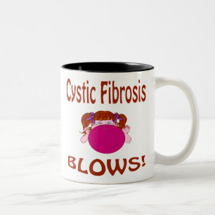2 Couleurs Tasse de mucoviscidose de coups