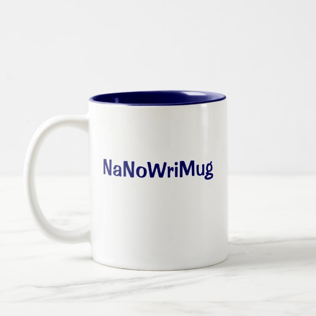 2 Couleurs Tasse de NaNoWriMo (Gauche)