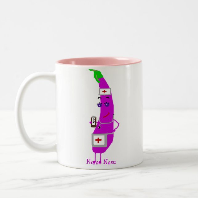 2 Couleurs Tasse de Nasu d'infirmière (Gauche)