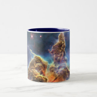 2 Couleurs Tasse de nébuleuse d'espace extra-atmosphérique