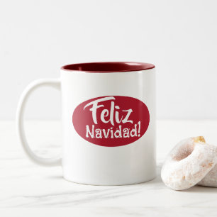 2 Couleurs Tasse de Noël espagnole